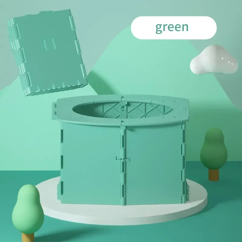 Portable Baby Boy Toilet Seat Cushion Baby Girl Potty Toilet Bowl Foldable Potty Training Potty Outdoor Travel Potty Baby Seat